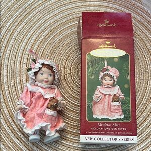 Hallmark Mistletoe Miss Ornament